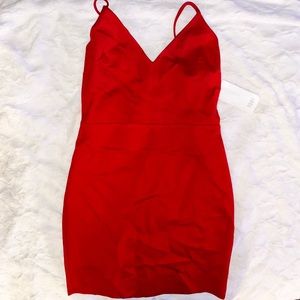 Tobi Red Dress